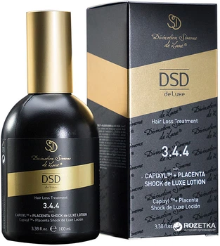 Лосьон DSD de Luxe 3.4.4 Capixyl+Placenta Shock De Luxe Lotion для улучшения роста волос и предотвращения выпадения 100 мл (8437011863508)
