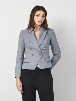 Куртка жіноча Zara 2138/908 XS Синя (02138908400016)
