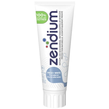 Зубная паста Отбеливающая Zendium Fresh + White (1450 ppm) (75 мл.)
