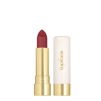 Помада для губ матовая topface PROHD Soft Matte Lipstick PT158, 008 Red Brown/Красно-коричневая