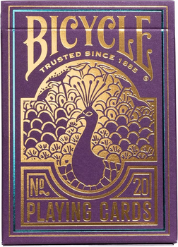 Gra planszowa Bicycle Purple Peacock (edycja angielska) (0073854096888)