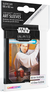 Koszulki na karty Gamegenic Star Wars Unlimited Art Sleeves: Obi-Wan Kenobi (4251715416631)