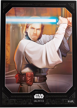 Koszulki na karty Gamegenic Star Wars Unlimited Art Sleeves: Obi-Wan Kenobi (4251715416631)