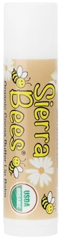 Органічний бальзам для губ Sierra Bees Organic Cocoa Butter Lip Balm 4.25 г (898220003280/898220025688)