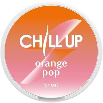 Безтютюнові нікотинові подушечки Chill Orange Pop Yellow 12 мг (4779056490122)