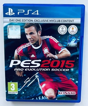 Pro Evolution Soccer 2015 Day One Edition Exclusive Myclub Conten, рус. субтит. - диск для PlayStation 4, Б/У