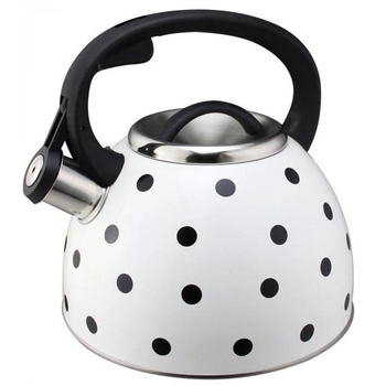 Чайник Unique UN-5301 White со свистком 2.5L