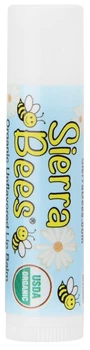 Органічний бальзам для губ Sierra Bees Organic Unflavored Lip Balm 4.25 г (898220003259/898220025732)