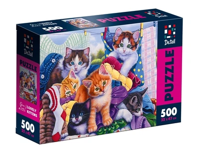 Пазлы Detail "Милые котята" 500 деталей (DT500-13)