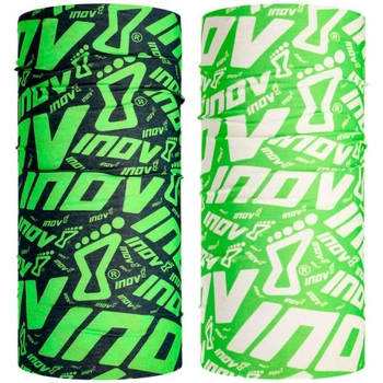 Бафф для бігу Inov-8 Wrag унісекс 2 шт. (чорно-зелений + зелено-білий) (000496.BKGRGRWH)