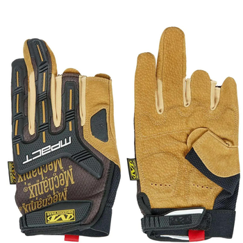 Рукавички Mechanix M-Pact Framer Leather Brown L