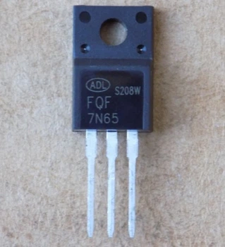 Транзистор FQF7N65 оригінал (7A,650V)(заміна для MDF7N65B , CS7N65F , CS7N65A , SW7N65, TF7N65 , AOTF7N65 ,