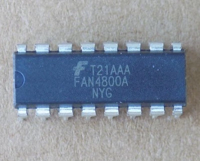 Микросхема FAN4800A ( FAN4800 ) оригинал , DIP16