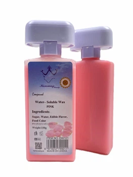 Віск для депіляції в касеті 150г, цукрова паста для шугарингу Konsung Beauty Рожевий