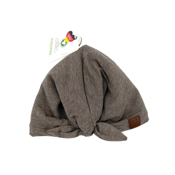 Шапка-тюрбан Maximo, арт. 13500-094500, коричнева/меланж, 49