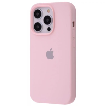 Чохол силіконовий Epic Premium Silicone Case Full Cover для Apple iPhone 16 Pro Max chalk pink