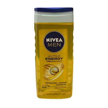 Чоловічий гель для душу Nivea 250мл Boost