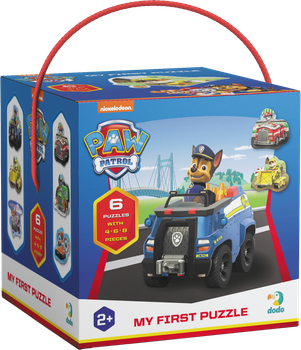 Пазл DoDo Paw Patrol Готовые к действию 4-6-8 элементов (4823115909190)