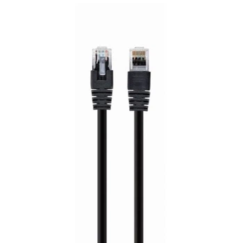 Патч корд 1.5м Cablexpert UTP, категорія. 5E, литий, чорний (PP12-1.5M/BK)