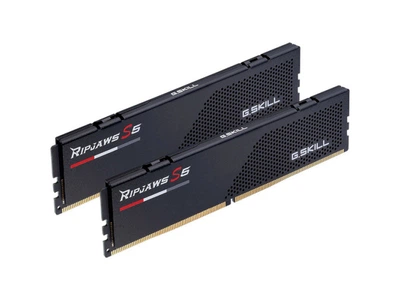 Пам'ять для настільних комп'ютерів G.Skill 96 GB (2x48GB) DDR5 5600 MHz Ripjaws S5 Black (F5-5600J4040D48GX2-RS5K)