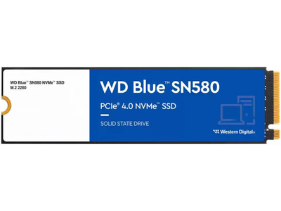 SSD накопичувач WD Blue SN580 1 TB (S100T3B0E)