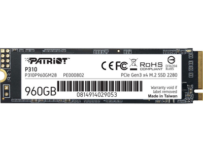 SSD накопичувач Patriot P310 960 GB (P310P960GM28)
