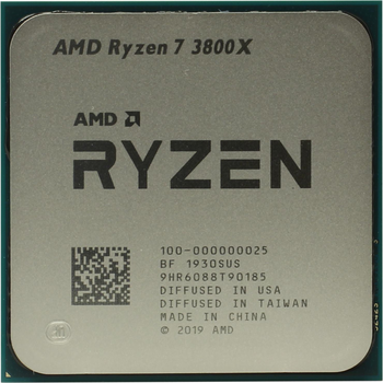 Процесор AMD Ryzen 7 3800X 3.9GHz / 32MB (100-100000025) sAM4 Tray