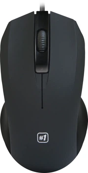 Оптическая проводная мышь Defender MM-310, 3 кнопки, 1000 dpi, USB, черная (LKMTR_800897)