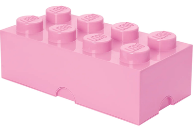 Pudełko do przechowywania klocków konstrukcyjnych LEGO Storage Brick 8 Różowe (5007126)