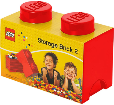 Контейнер для хранения конструктора LEGO Storage Brick 2 Красный (5004279)