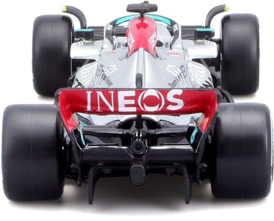 Металева модель автомобіля Bburago Mercedes F1 W13 EP 2022 1:43 (4893993380664)