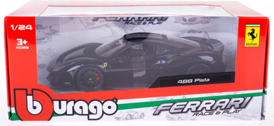 Металева модель автомобіля Bburago Ferrari 488 Pista 1:24 (4893993002771)