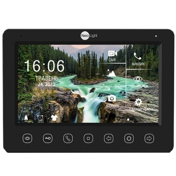 Відеодомофон NeoLight KAPPA+ HD WF Black