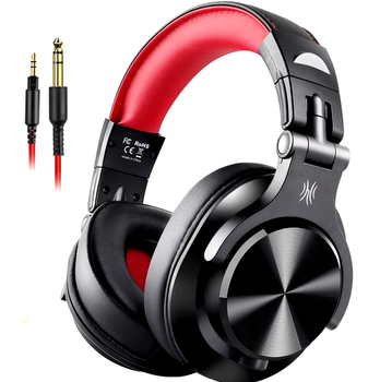 Наушники OneOdio Fusion Wireless A71 студийные диджейские полноразмерные Red
