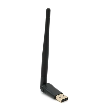 Бездротовий мережний адаптер Wi-Fi-USB AUFA W114, 802.11bgn, 150Mbps, 2.4GHz, WIN7/8/10/11/MAC/LINUX, Blister