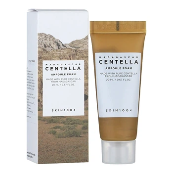 Пінка для вмивання з центеллою Madagascar Centella Ampoule Foam SKIN1004 20 мл 8809576261219