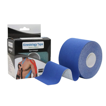 Кинезио тейпы Kinesiology tape, 2см х 5м UKC Эластичный пластырь – тэйп для тела, спины и шеи в рулоне 085k