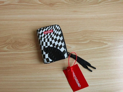 Маленький кошелек Sprayground Wallet Trippy Check WALLET Limited Edition 910W3669NSZ