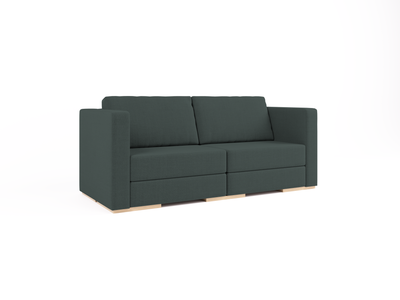 Диван двомісний - Sita 2 Queens Shark 220x90x75 см