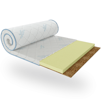 Футон Sleep&Fly Flex 2 в 1 Kokos Жакард 70х190 см (3003670701908)