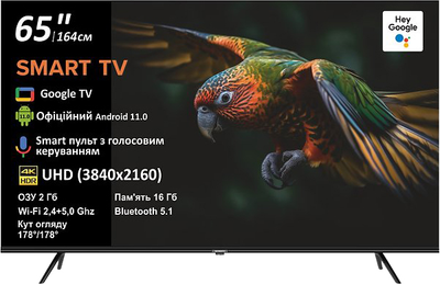 Телевизор PRIME Technics PT 65U14SG11FR