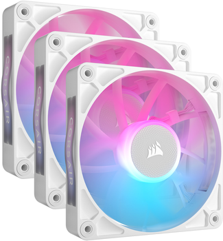 Кулер Corsair iCUE Link RX120 RGB PWM White Triple Pack (CO-9051022-WW)