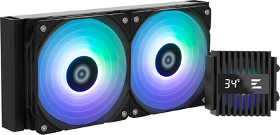 Система жидкостного охлаждения Zalman Alpha 2 A24 ARGB BLACK (ALPHA2A24BLACK)
