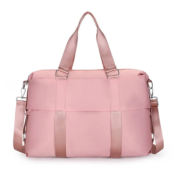 Спортивная женская сумка 47x37x13 см, для фитнеса Розовая