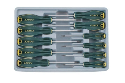 Набор отвёрток Torx с отверстием 11 пр. Force 2119T F