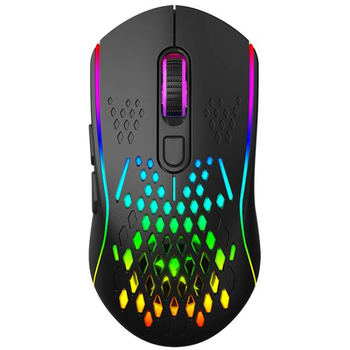 Беспроводная игровая мышка XTRIKE ME GW-611 8000dpi 7кн RGB Black