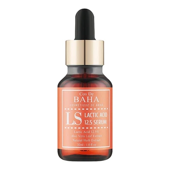 Сыворотка для лица с молочной кислотой 12,5% Lactic Acid Serum (LS) Cos De Baha 30 мл 8809240318416