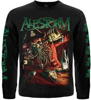 Футболка з довгим рукавом Rockway Alestorm "Seventh Rum of a Seventh Rum" Чорний, Розмір S