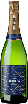 Вино ігристе Murviedro Cava Brut Nature Organic біле брют 0.75 л 11.5 % (8410388014544)