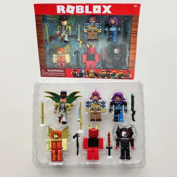 Игровой набор фигурки Roblox: 6 героев с оружием Роблокс (55683-5)